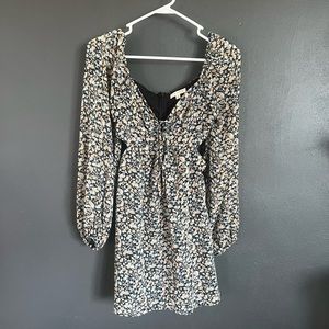 Pacsun cut out floral dress